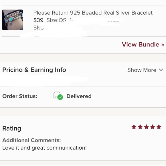 Please Return 925 Beaded Bracelet Real Silver New - Picture 5 of 16